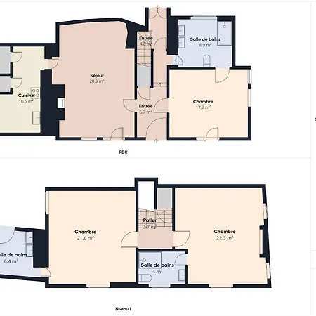 Maison Pour 6 Avec Jardin, Au Coeur De *
